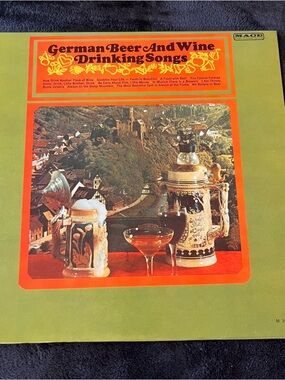 German Beer and Wine Drinking Songs - Green Album Cover